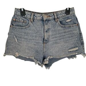 Festival Denim Shorts Womens‎ 05/27 Cut off Distressed High Rise Frayed